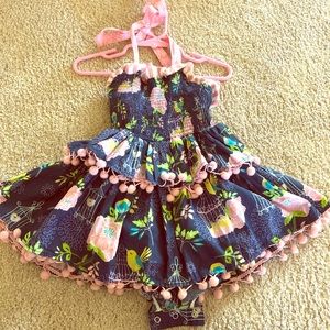 Mustard pie dress 24 months